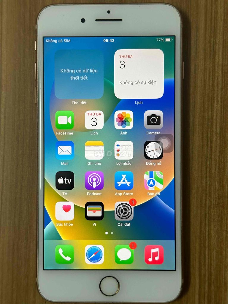 Apple iPhone 8 Plus 64GB Trắng. Mua bán Điện thoại tại Thành phố Biên Hòa Đồng Nai được đăng bởi Đại Tấn Phát hình 1