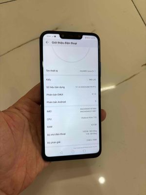 Bán Máy..Huawei..Nova3i. Ram4/128 zin xấu. Mua bán Điện thoại tại Quận Hà Đông Hà Nội được đăng bởi Mạnh Mobile