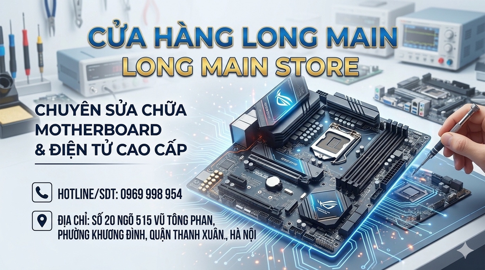 Cửa hàng linh kiện laptop,pc Long Main tại Quận Thanh Xuân, Hà Nội hình 1