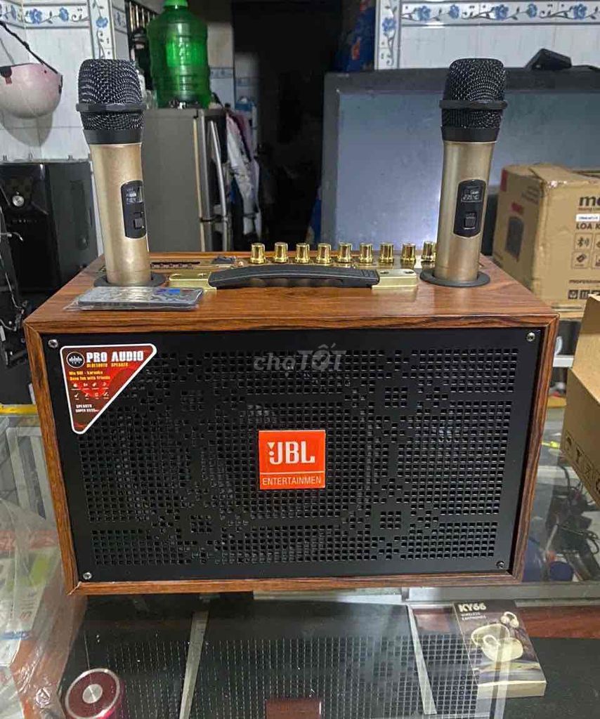 loa kéo JBL  hàng ráp mới ,bass 15 ,2 micro. Mua bán Tivi, Âm thanh tại Thành phố Sa Đéc Đồng Tháp được đăng bởi Cậu Cả Luxury hình 1