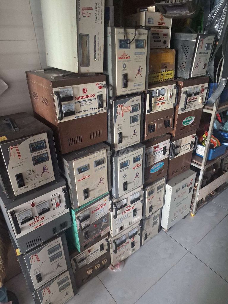 Ổn áp hanshin 5kva  dải 130v. Mua bán Nội thất, đồ gia dụng khác tại Thị xã Tân Châu An Giang được đăng bởi vùng biên giới hình 3