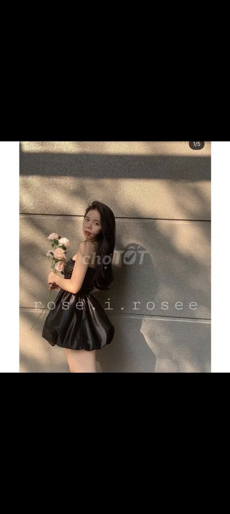 Đầm babydoll nữ dáng bí Đen Mới 95%. Mua bán Quần áo tại Quận 7 Tp Hồ Chí Minh được đăng bởi Nguyễn Ngọc Tường Vi hình 1