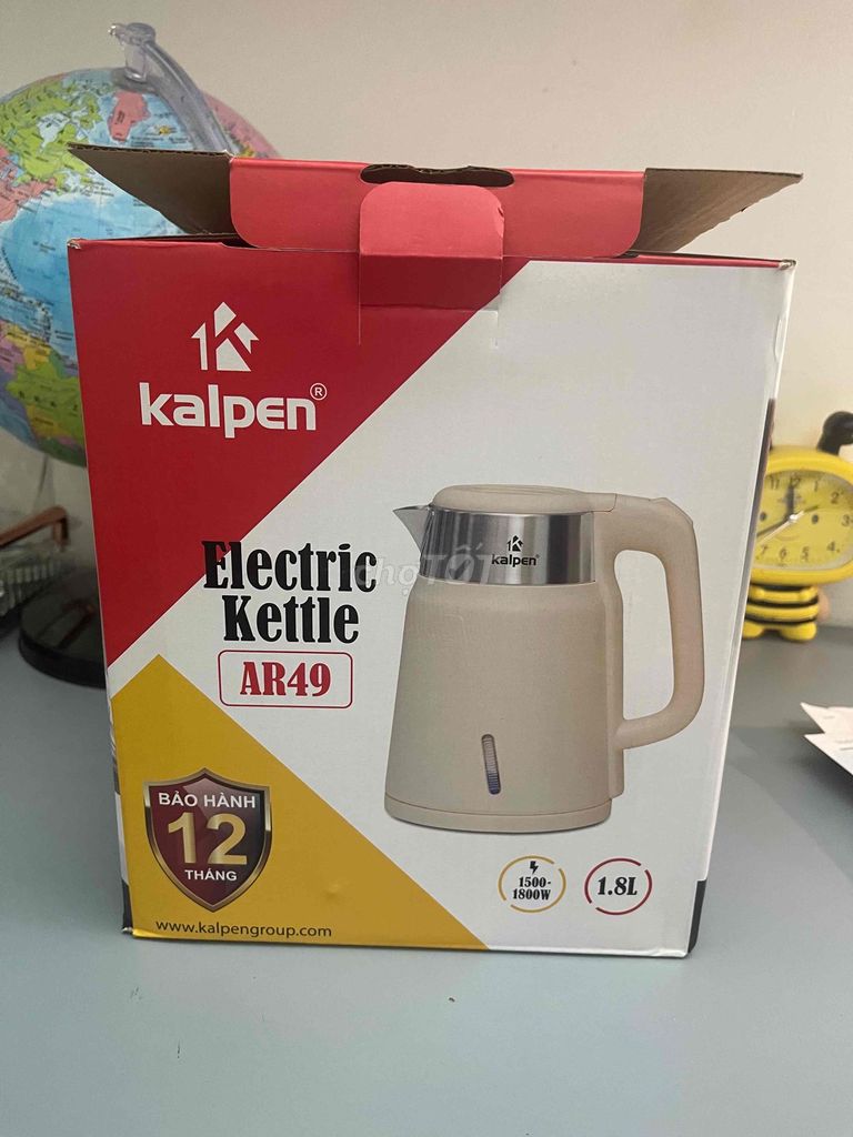 Ấm siêu tốc Kalpen AR49 1.8L Kem mới chưa sd. Mua bán Bếp, lò, đồ điện nhà bếp tại Quận Hoàng Mai Hà Nội được đăng bởi Hiền hình 1