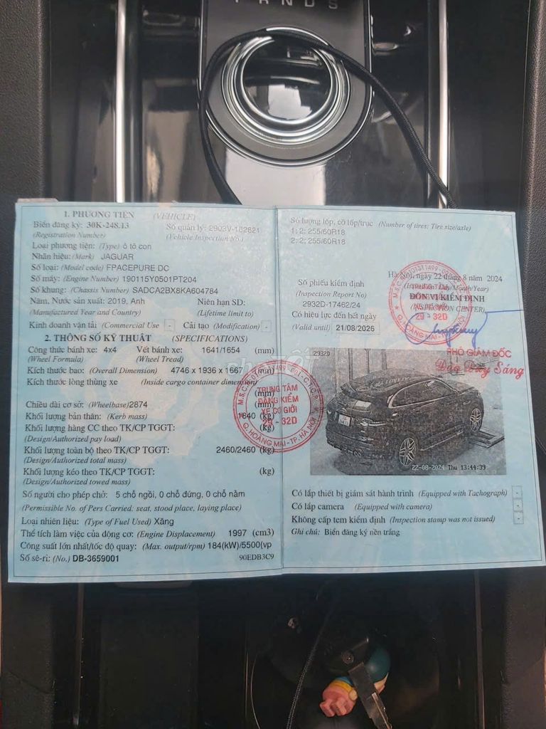 Jaguar F PACE 2019 - Đẳng Cấp SUV Anh Quốc. Mua bán Ô tô tại Quận Đống Đa Hà Nội được đăng bởi A Minh hình 6