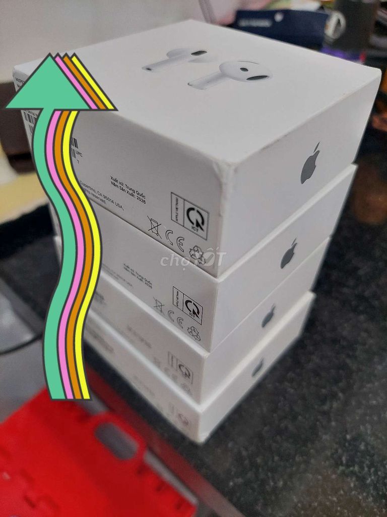 Tai nghe Apple AirPods 4 Trắng Không chống ồn Mới. Mua bán Tivi, Âm thanh tại Thành phố Vũng Tàu Bà Rịa - Vũng Tàu được đăng bởi nguyễn li hình 1