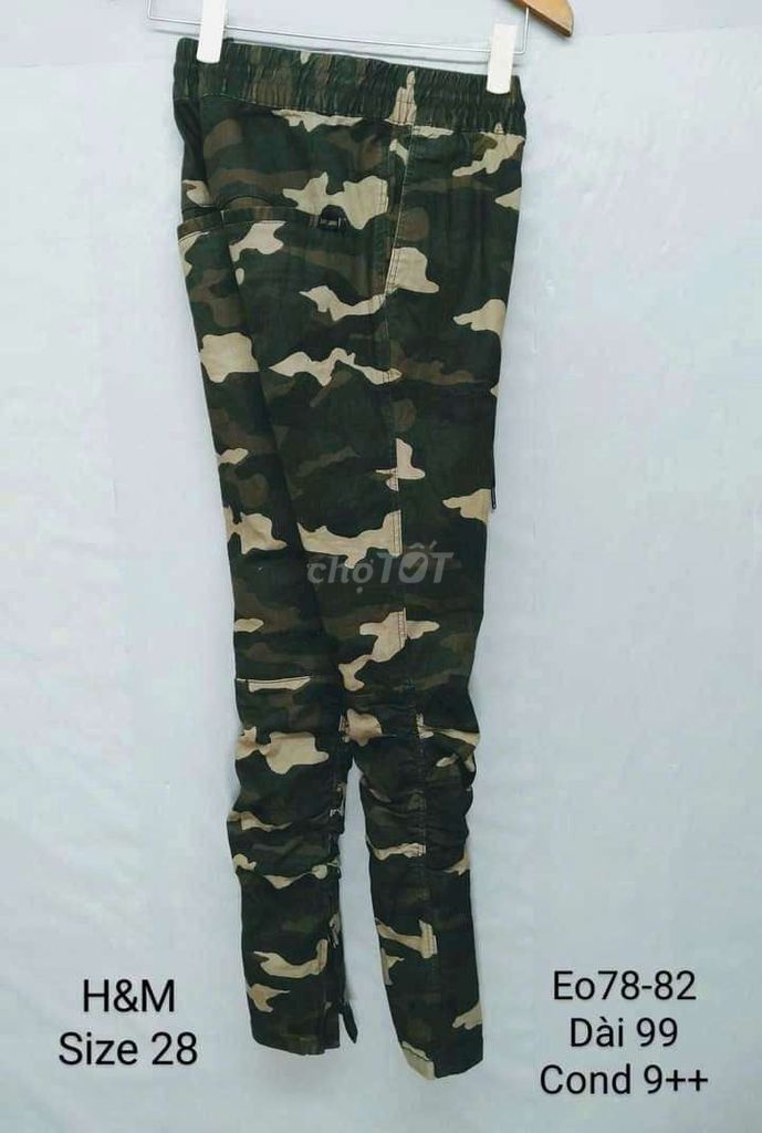 Quần jogger nam H&M Cotton size 28. Mua bán Quần áo tại Quận Tây Hồ Hà Nội được đăng bởi Xem Nữa ở Đây hình 1