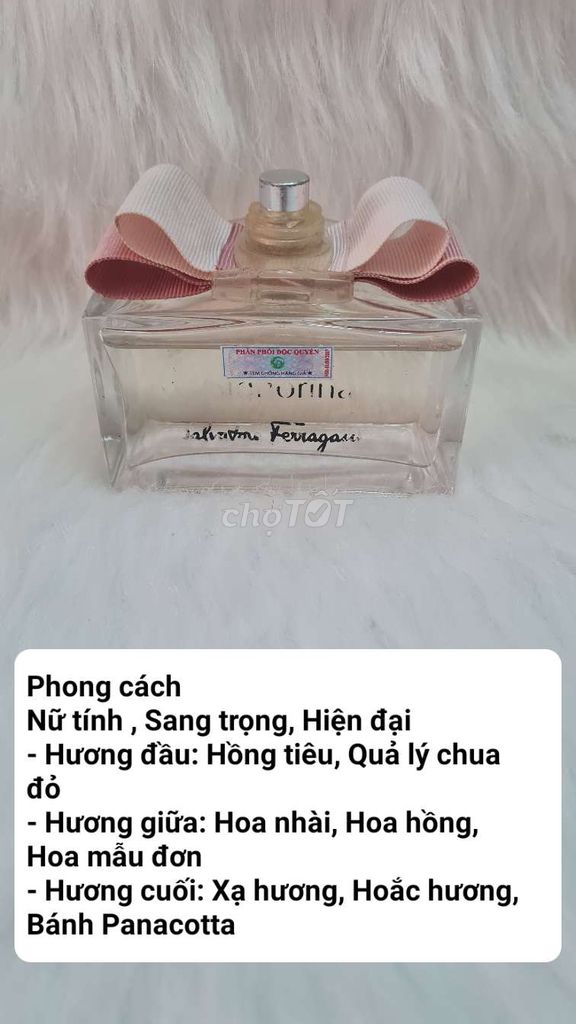 Nước hoa nữ Auth Ý thơm sang