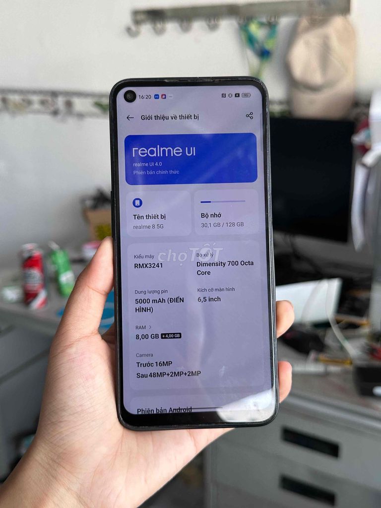 Realme 8 5G. Mua bán Điện thoại tại Thị xã Tân Uyên Bình Dương được đăng bởi Cửa hàng Kim Tuyến hình 1