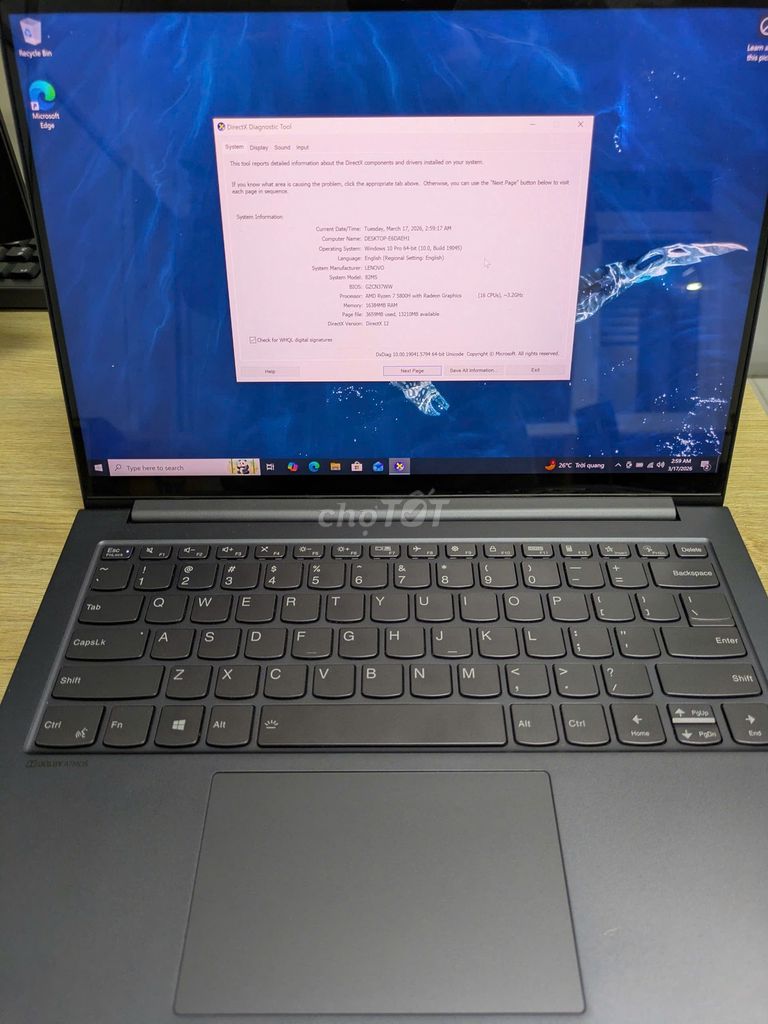 Lenovo Yoga Slim 7 Pro R7 14 inch 16GB/512GB. Mua bán Laptop tại Quận Tân Phú Tp Hồ Chí Minh được đăng bởi Nguyen Gia Khanh hình 1