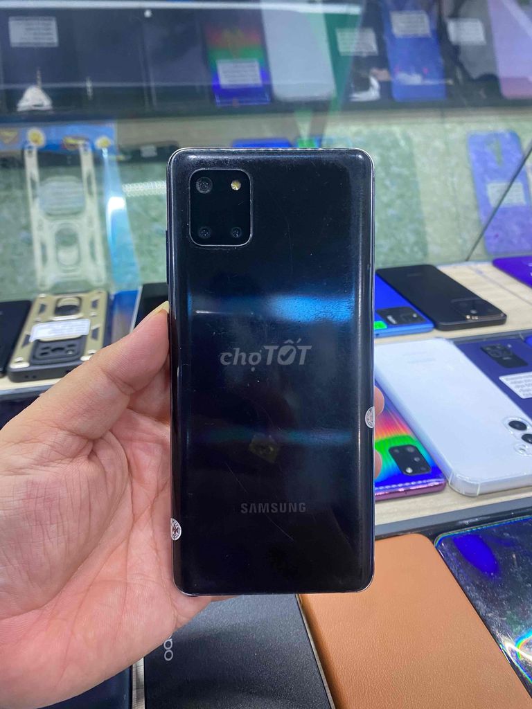 Samsung Note 10 Lite 128GB Đen 8GB. Mua bán Điện thoại tại Thành phố Bến Tre Bến Tre được đăng bởi Điện thoại Bến Tre giá rẻ hình 1