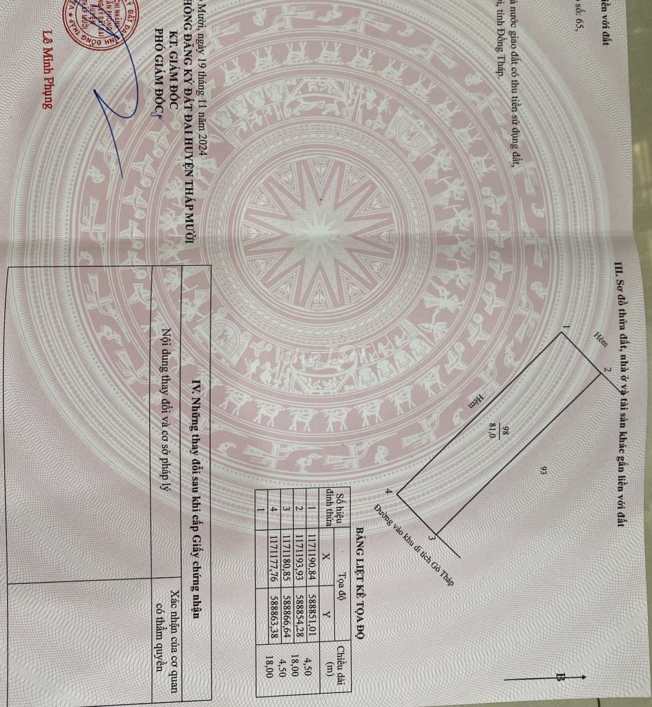 Bán nhà mặt tiền chợ Mỹ Hoà. Mua bán Nhà ở tại Huyện Tháp Mười Đồng Tháp được đăng bởi Gia Thế hình 6