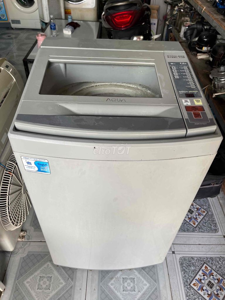 máy giặt Aqua 7.2kg rin100%