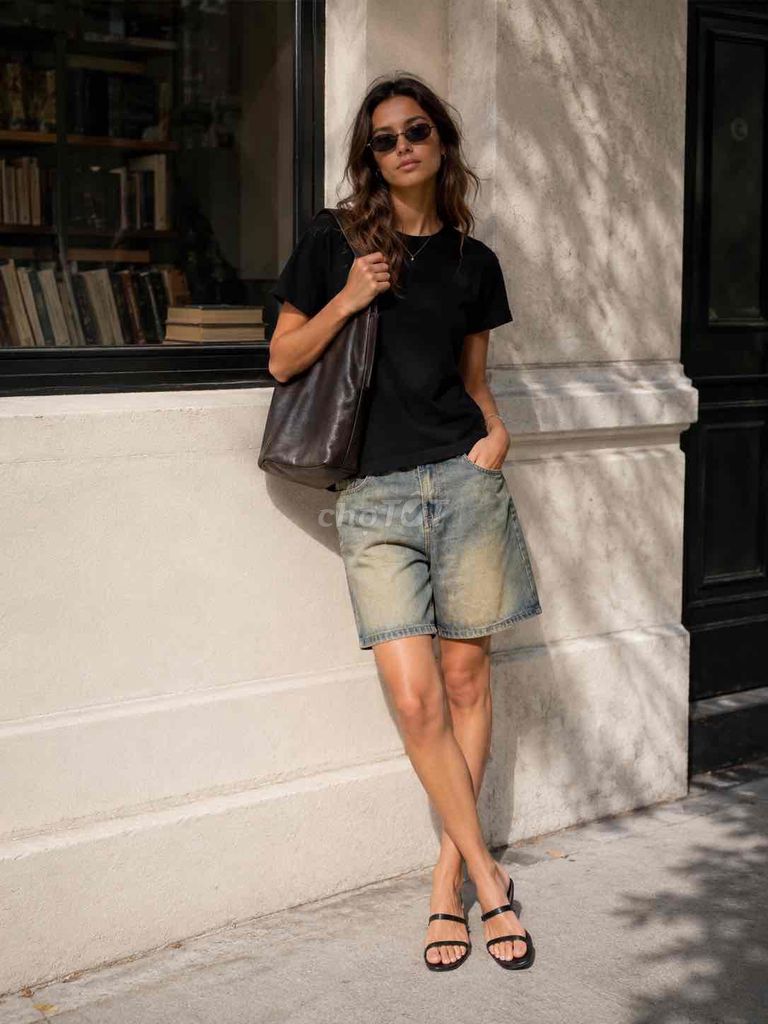 Quần short Jean Nữ Xanh nhạt Size L Mới 97%. Mua bán Quần áo tại Huyện Hàm Tân Bình Thuận được đăng bởi 2hand LCT hình 1