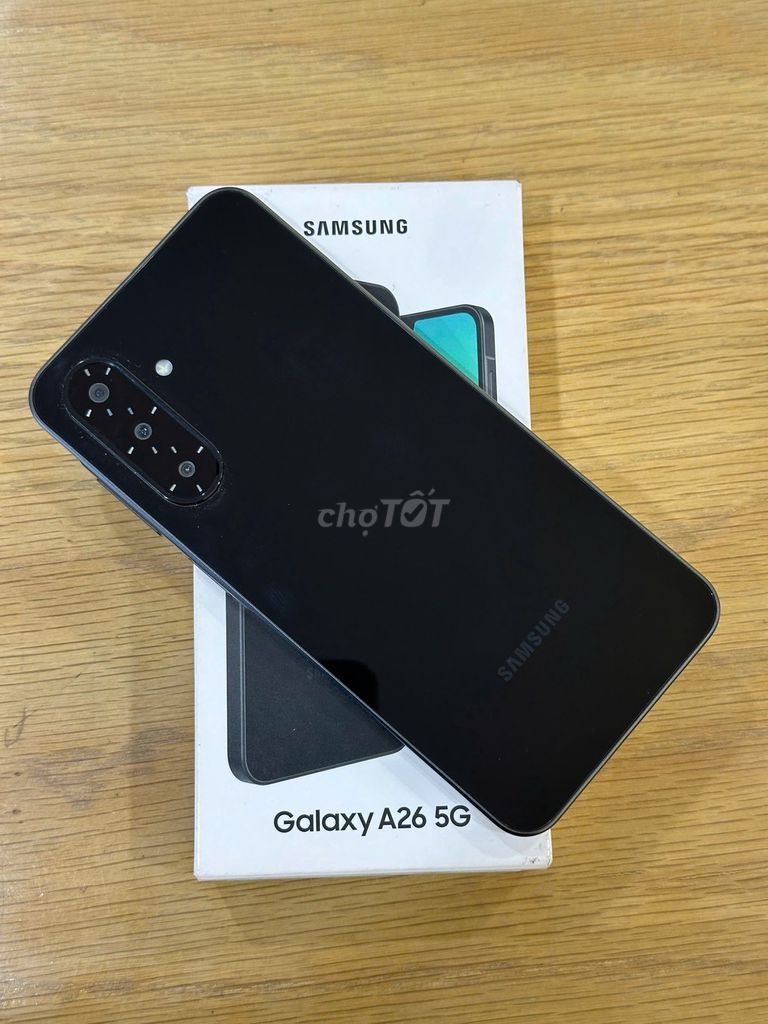 Samsung Galaxy A26 5G Đen New 8GB/128GB. Mua bán Điện thoại tại Quận 10 Tp Hồ Chí Minh được đăng bởi Happy Phone hình 1