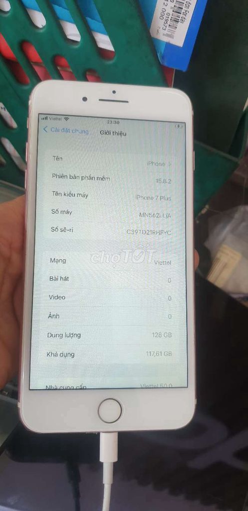 Iphone 7Plus. Mua bán Điện thoại tại Quận Bình Thạnh Tp Hồ Chí Minh được đăng bởi Ngọc Như Quang hình 1