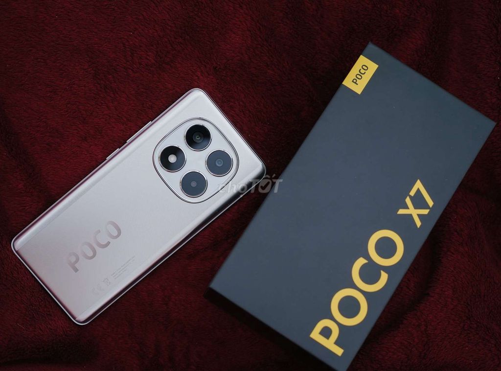 Xiaomi POCO X7 5G 8GB/256GB Bạc. Mua bán Điện thoại tại Quận Liên Chiểu Đà Nẵng được đăng bởi Nguyệt Hằng hình 1