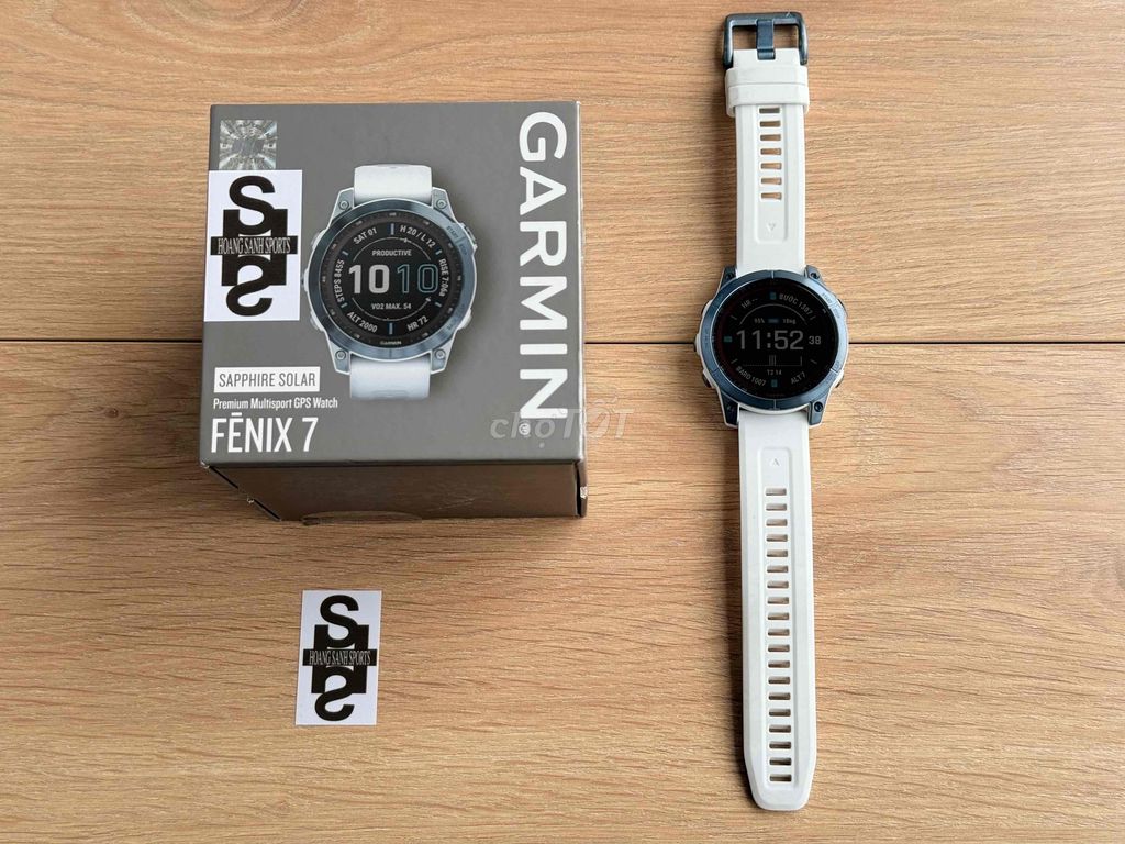 GARMIN FENIX 7 SAPPHIRE SOLAR CHÍNH HÃNG FULLBOX