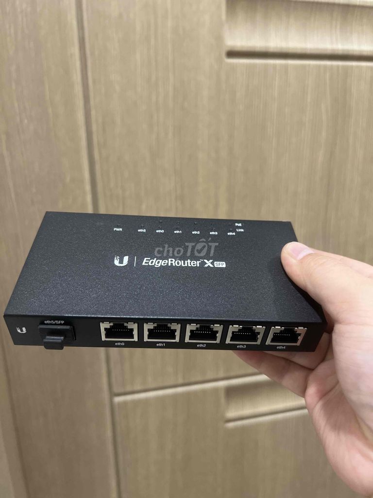 Ubiquiti edge router x sfp