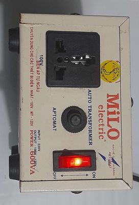 Biến áp Minh Long 220V ra 110V - 600VA sx năm 2015. Mua bán Đồ chuyên dụng, Giống nuôi trồng tại Quận 12 Tp Hồ Chí Minh được đăng bởi MON Đồ Cũ