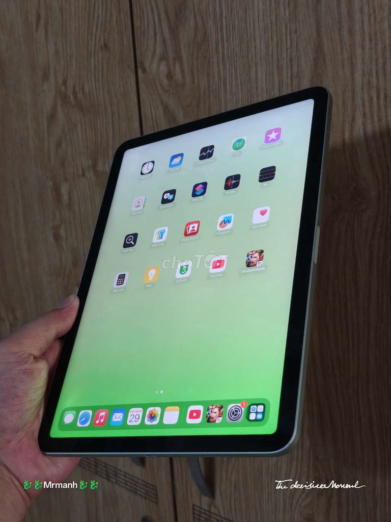 Apple iPad Air 4 bán/giao lưu. Mua bán Máy tính bảng tại Thành phố Buôn Ma Thuột Đắk Lắk được đăng bởi gia hân 30 hình 1