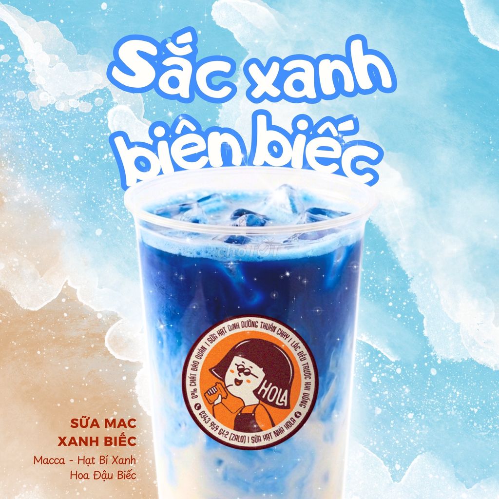 Sữa Macca Xanh Biếc - Sữa Hạt Healthy Tuy Hòa. Mua bán Đồ ăn, thực phẩm và các loại khác tại Thành phố Tuy Hòa Phú Yên được đăng bởi Đỗ Duy Cường hình 1