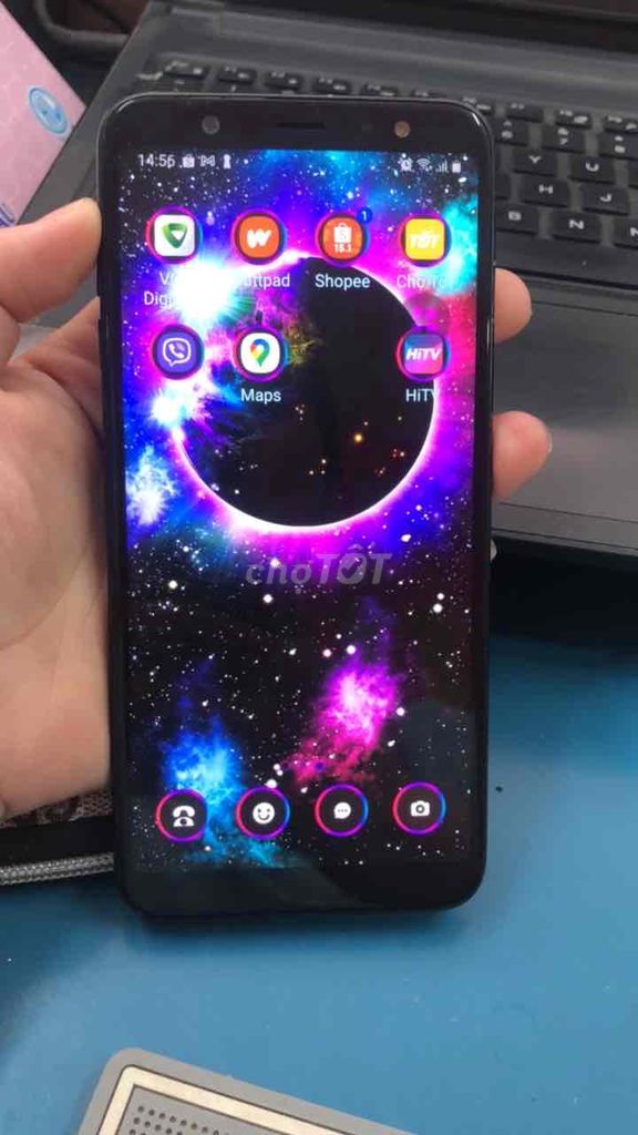 Samsung Galaxy A6 Đen. Mua bán Điện thoại tại Huyện Diên Khánh Khánh Hòa được đăng bởi thư hình 1