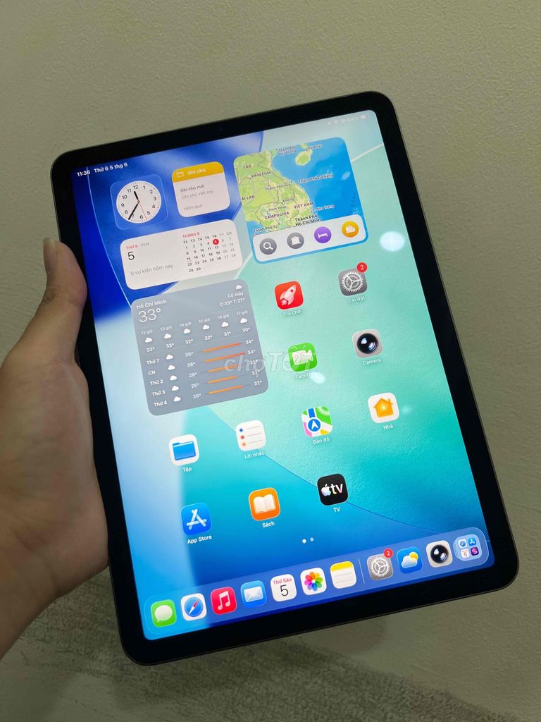 Apple iPad Air 4 64GB Wifi Xám. Mua bán Máy tính bảng tại Quận Tân Bình Tp Hồ Chí Minh được đăng bởi TechCare hình 1