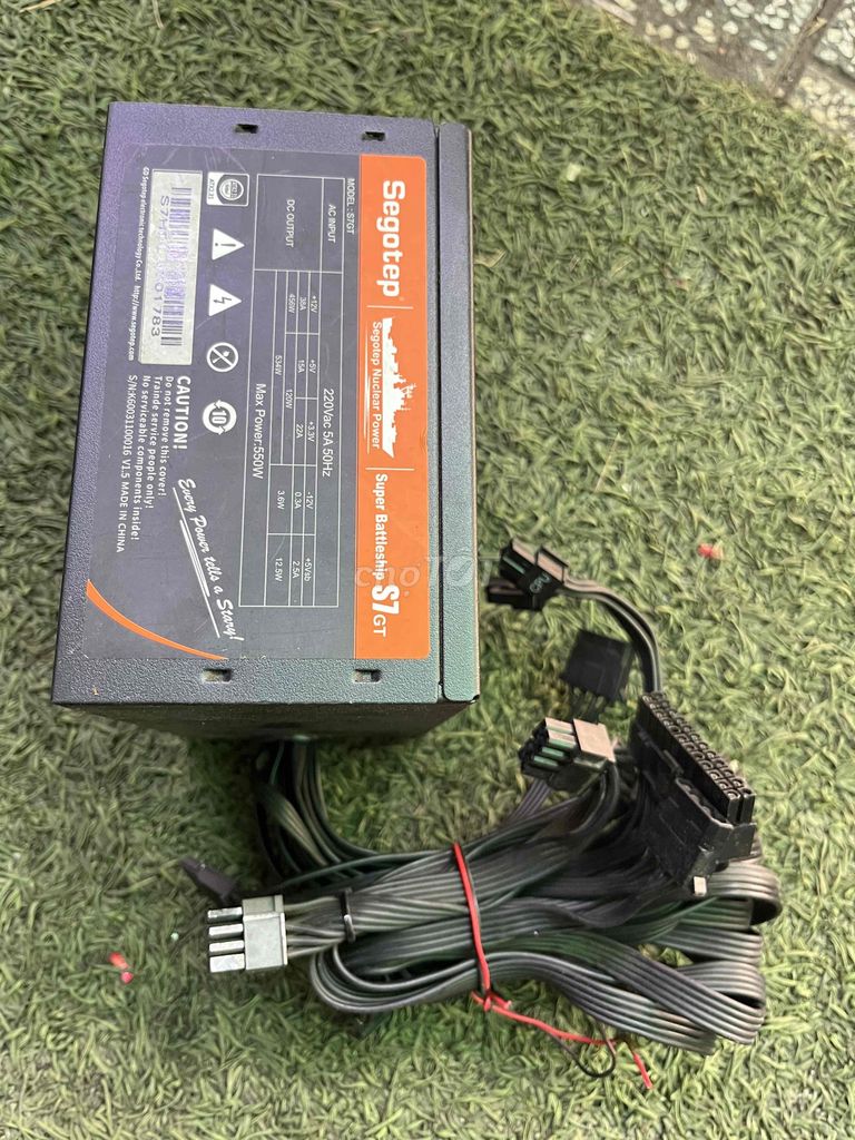 Nguồn máy tính Segotep S7 GT 550W đã qua sử dụng. Mua bán Linh kiện (RAM, Card...) tại Quận Gò Vấp Tp Hồ Chí Minh được đăng bởi Nhât Nguyên hình 1
