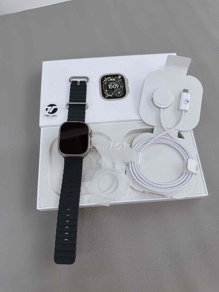 Apple Watch Ultra 2 Bạc Mới kích onl BH 3/27. Mua bán Thiết bị đeo thông minh tại Quận 10 Tp Hồ Chí Minh được đăng bởi Táo Tốt Apple  hình 1