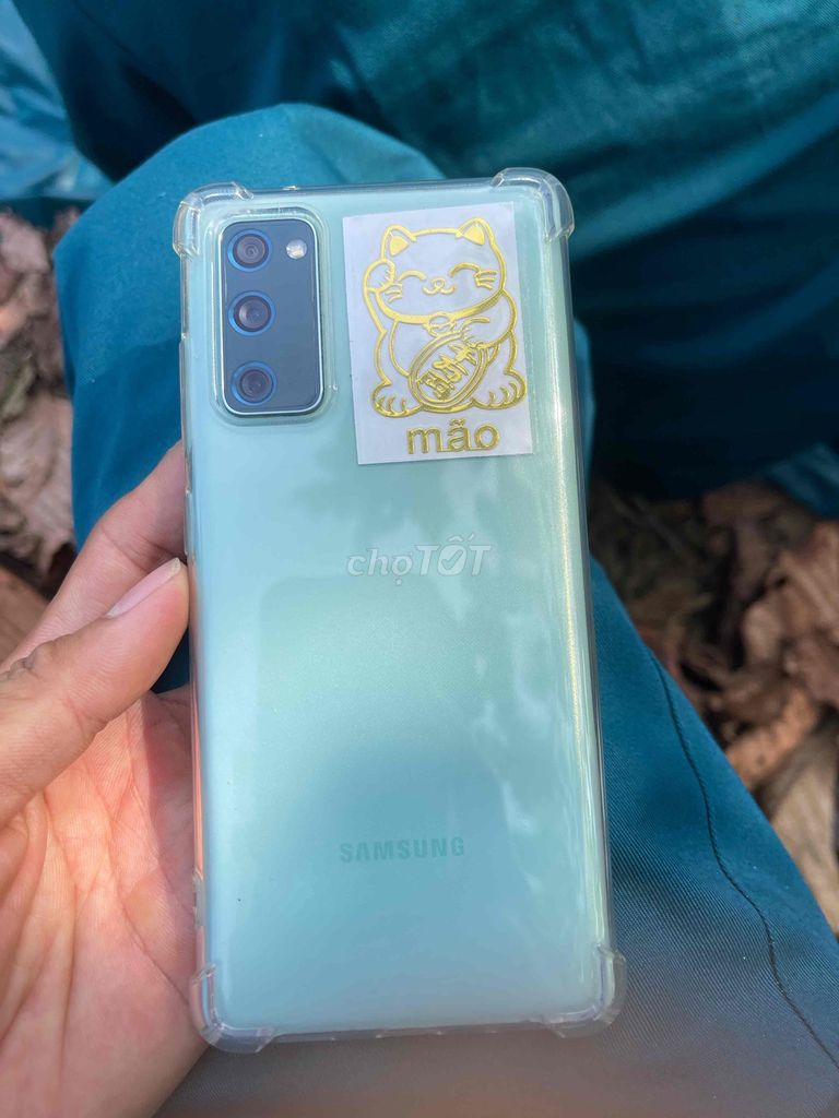 Samsung S20 FE 8GB/256GB Xanh. Mua bán Điện thoại tại Huyện Cầu Ngang Trà Vinh được đăng bởi Châu Bèo hình 1