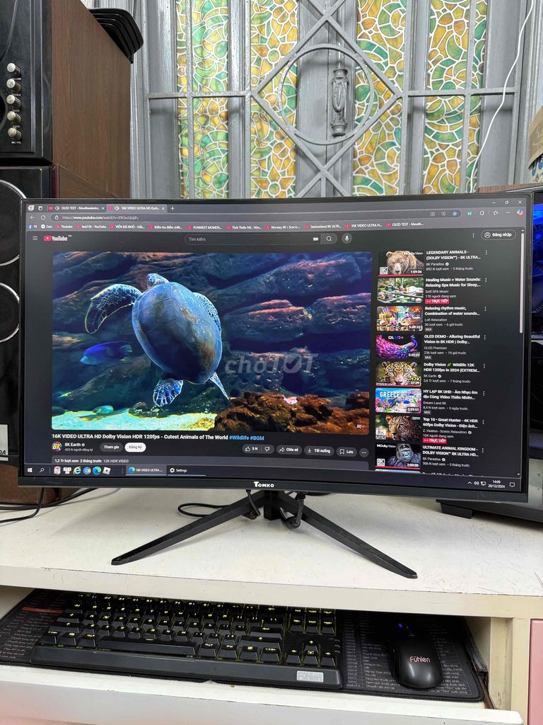 Don kho bán màn Tomko 27inch/75hz full viền đẹp