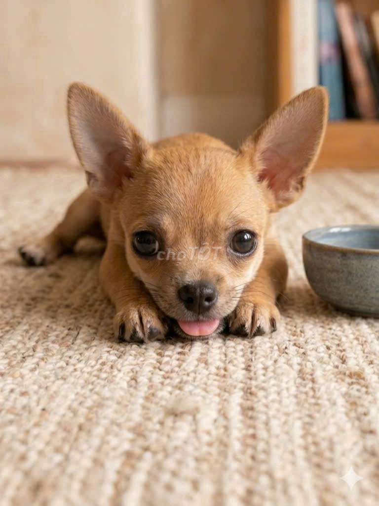 Chó Chihuahua F1 nâu đã tiêm ngừa. Mua bán Chó tại Quận Tân Bình Tp Hồ Chí Minh được đăng bởi Linh Lan hình 1