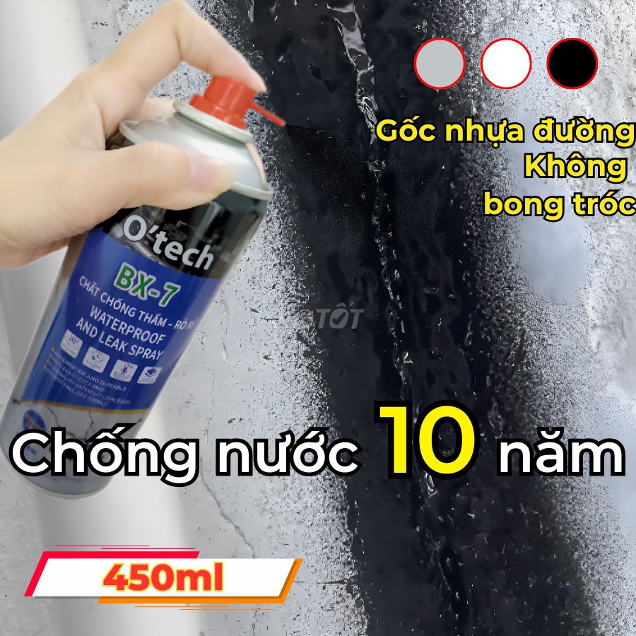 BX-7: Chất chống thấm cân nhiều bề mặt