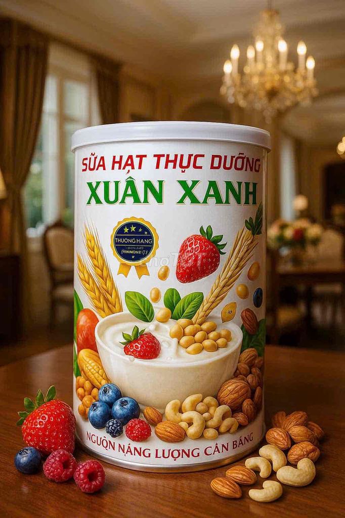 Sữa hạt thực dưỡng Xuân Xanh (hộp/500gr). Mua bán Đồ ăn, thực phẩm và các loại khác tại Quận 10 Tp Hồ Chí Minh được đăng bởi Minh Ngọc hình 1
