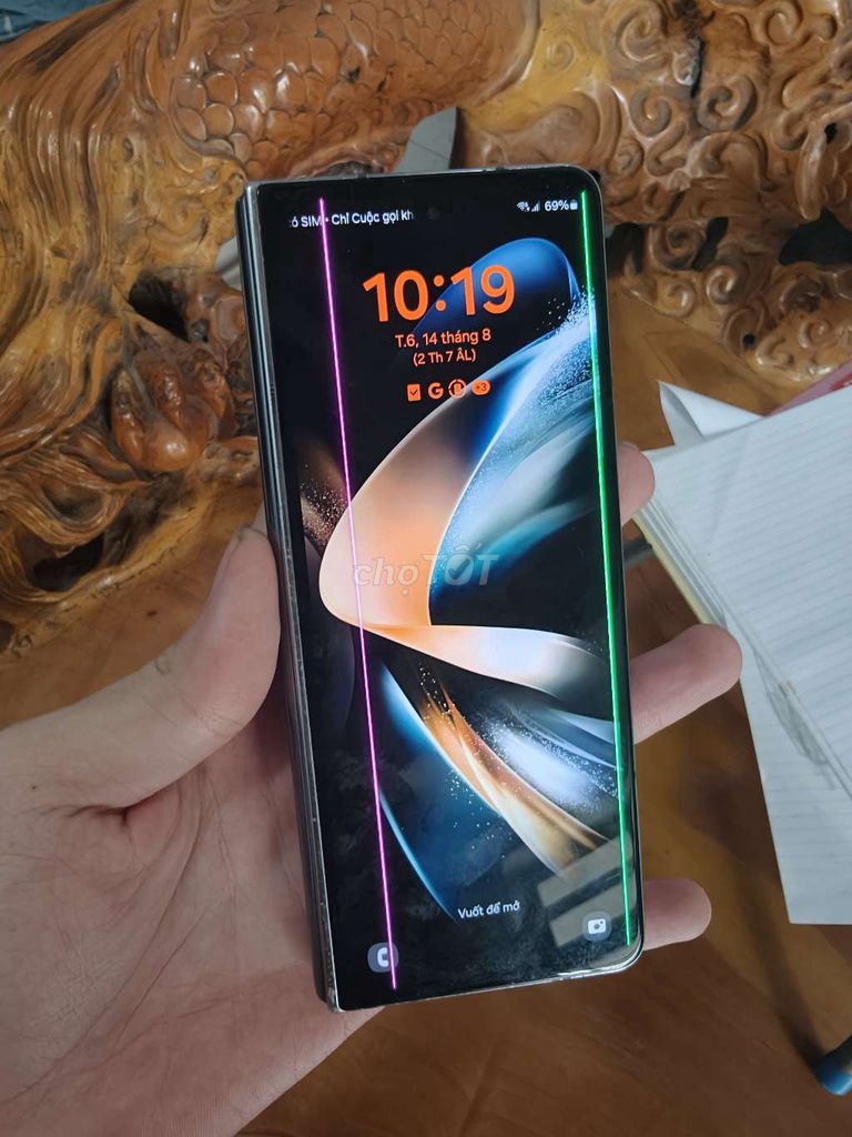 Samsung Galaxy Z Fold4 256GB Xám. Mua bán Điện thoại tại Thành phố Biên Hòa Đồng Nai được đăng bởi Nguyễn Hoàng Anh hình 1