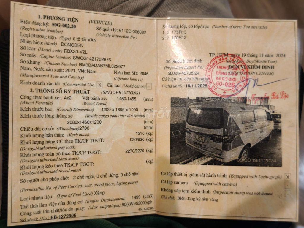 Dongben X30 2021 full lsu bảo dưỡng. Mua bán Xe tải, xe ben tại Quận Tân Bình Tp Hồ Chí Minh được đăng bởi Triple T Billiards Club hình 5