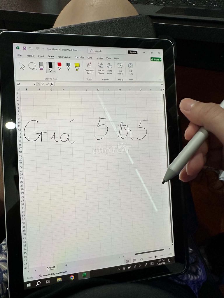 Surface Go 2 LTE cảm ứng win 10/11 ram 8GB/128GB. Mua bán Laptop tại Huyện Thanh Trì Hà Nội được đăng bởi Minh hình 1