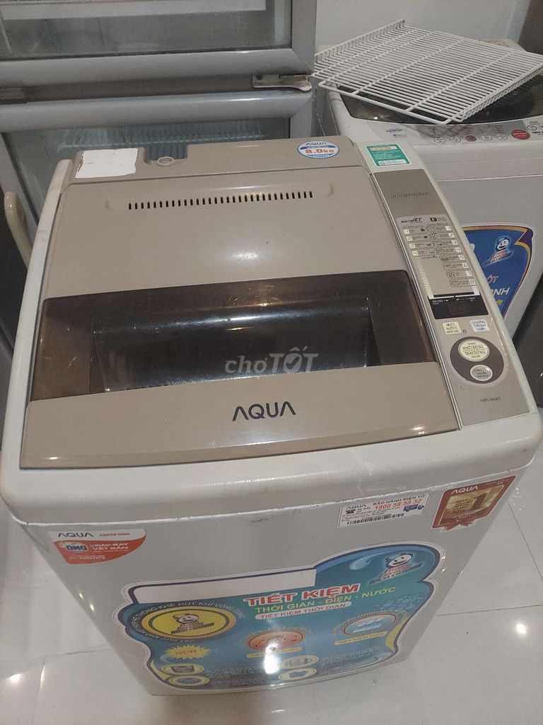 Máy giặt Aqua 8kg nguyên zin đời mới