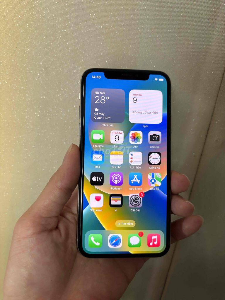iPhone X Bạc 64G quốc tế zin all. Mua bán Điện thoại tại Quận Ninh Kiều Cần Thơ được đăng bởi everest hình 1