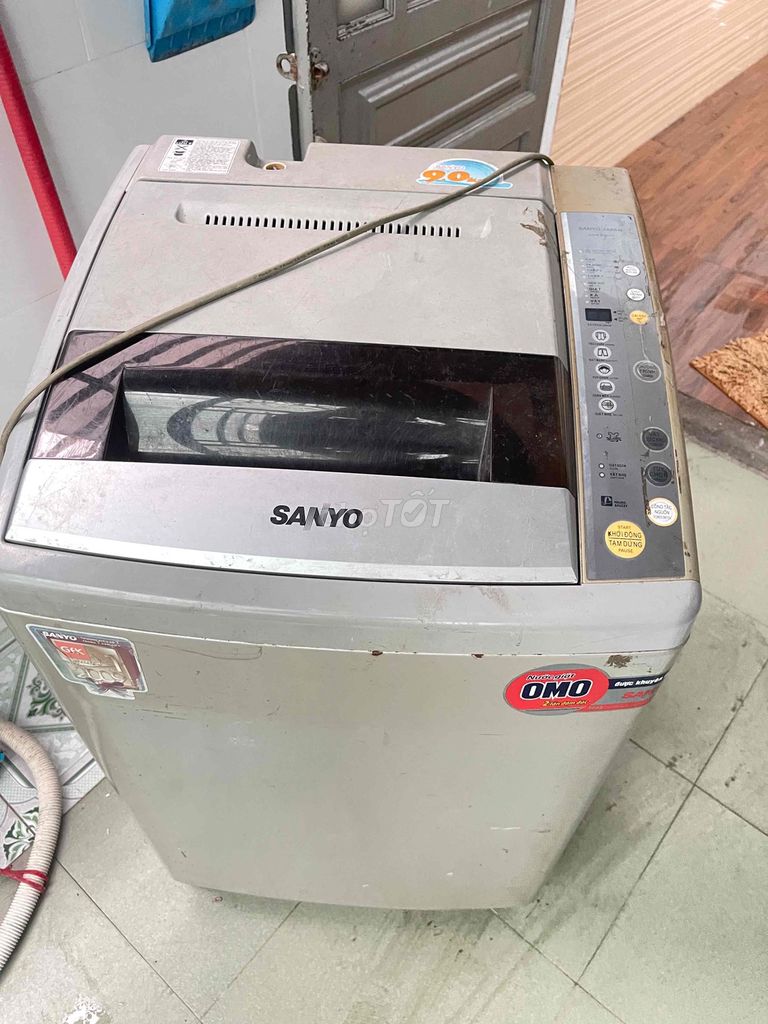 Máy giặt Sanyo 9kg đã sử dụng. Mua bán Máy giặt tại Thành phố Biên Hòa Đồng Nai được đăng bởi quang hà  hình 1