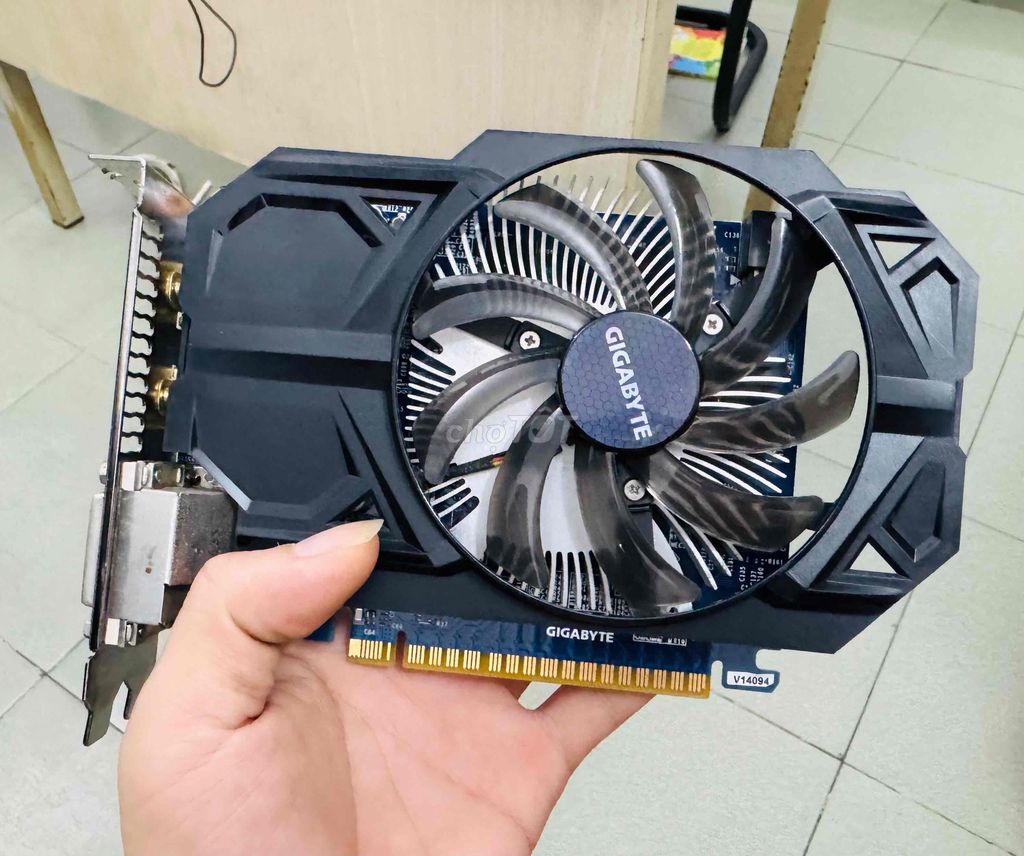 Card đồ họa Gigabyte GTX 750Ti 2GB chuẩn đẹp. Mua bán Linh kiện (RAM, Card...) tại Quận 12 Tp Hồ Chí Minh được đăng bởi Anh Tuan hình 1