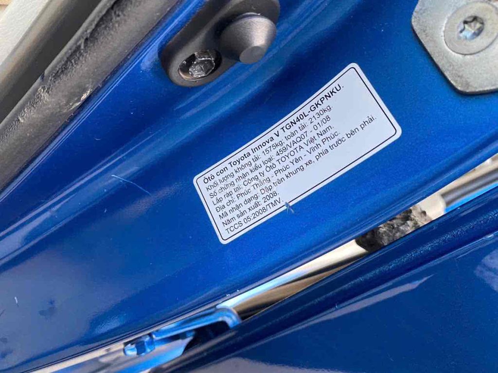 Toyota Innova 2008 V - 100000 km. Mua bán Ô tô tại Thành phố Thủ Đức Tp Hồ Chí Minh được đăng bởi Thuý hình 8
