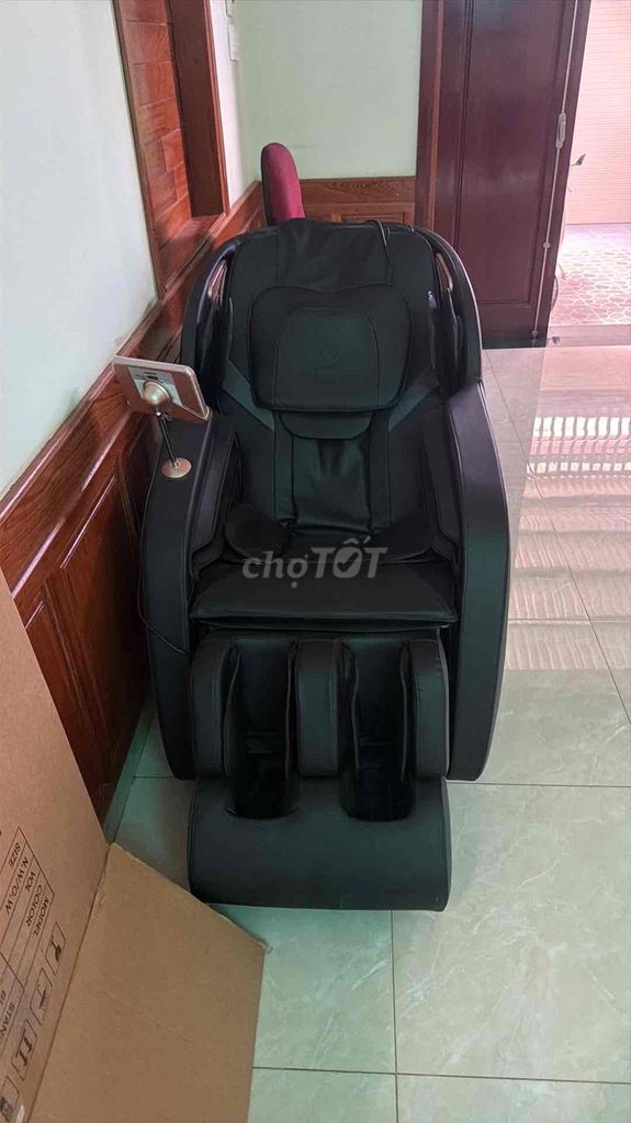 Ghế massage Kingsport G4 Da Đen. Mua bán Bàn ghế tại Thành phố Buôn Ma Thuột Đắk Lắk được đăng bởi Thanh Tùng hình 1
