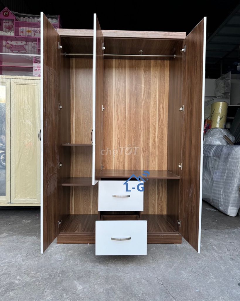 Tủ quần áo Gỗ MDF$$Tủ quần áo Gỗ MDF!!Tủ quần áo . Mua bán Tủ, kệ gia đình tại Quận Gò Vấp Tp Hồ Chí Minh được đăng bởi Lâm Gia Home hình 1