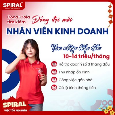 🥤 COCA-COLA | CẦN SALE THỊ TRƯỜNG TẠI - THANH HOÁ