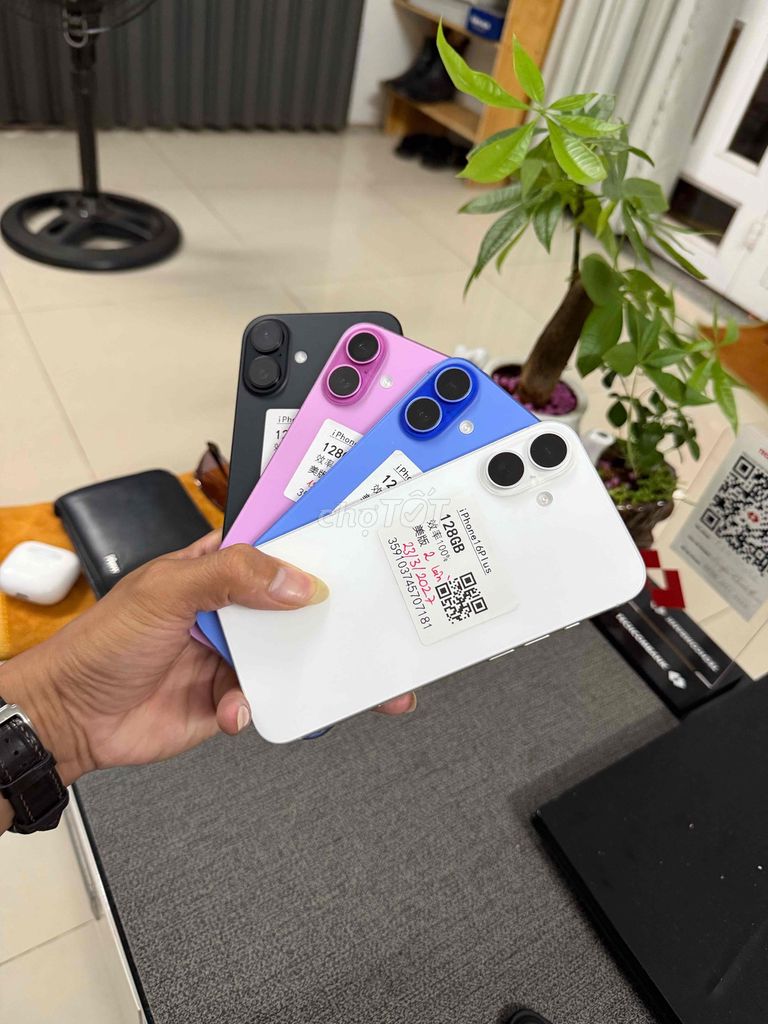 16 Plus 128GB keng pjn 100% cbh 2027. Mua bán Điện thoại tại Quận Ninh Kiều Cần Thơ được đăng bởi TH STORE hình 1