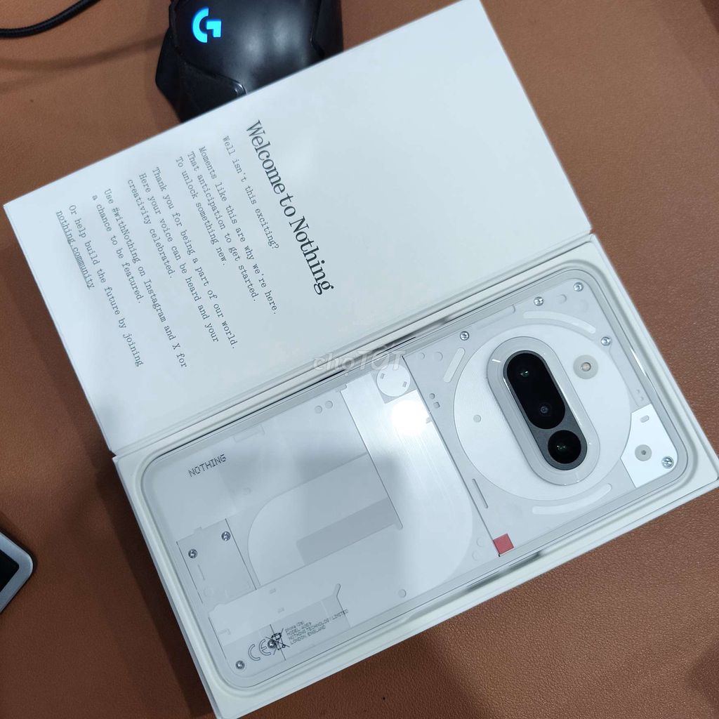 Nothing Phone 3a 128GB Trắng Như mới. Mua bán Điện thoại tại Huyện Long Thành Đồng Nai được đăng bởi Mê Kông Việt Nam hình 1