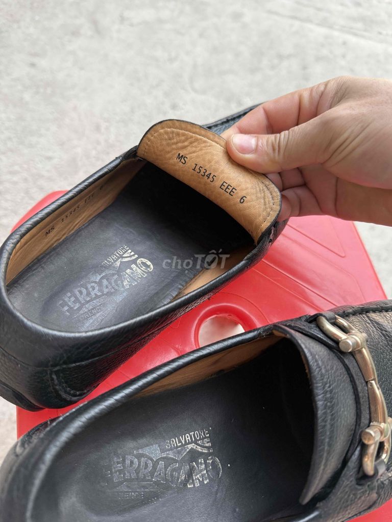 Giày lười nam Salvatore Ferragamo da đen. Mua bán Giày dép tại Quận Bình Tân Tp Hồ Chí Minh được đăng bởi ánh dương hình 1