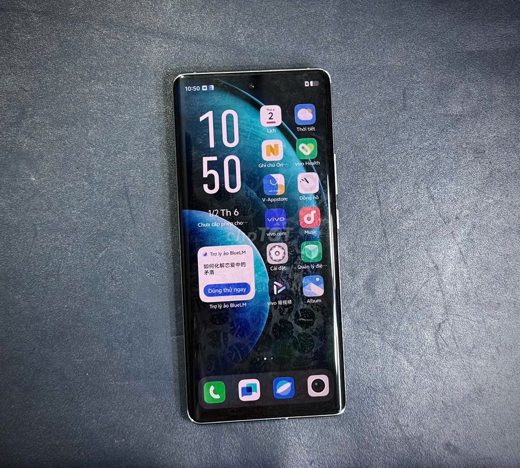 Vivo X100 5G Nội địa 12/256 xanh như tin đăng gl. Mua bán Điện thoại tại Quận 3 Tp Hồ Chí Minh được đăng bởi T83 hình 1