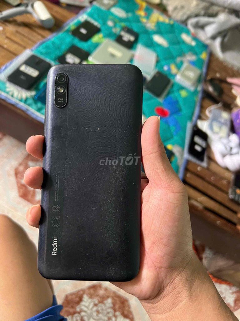 redmi 9a, 32g, pin 5000, có tí phản quang